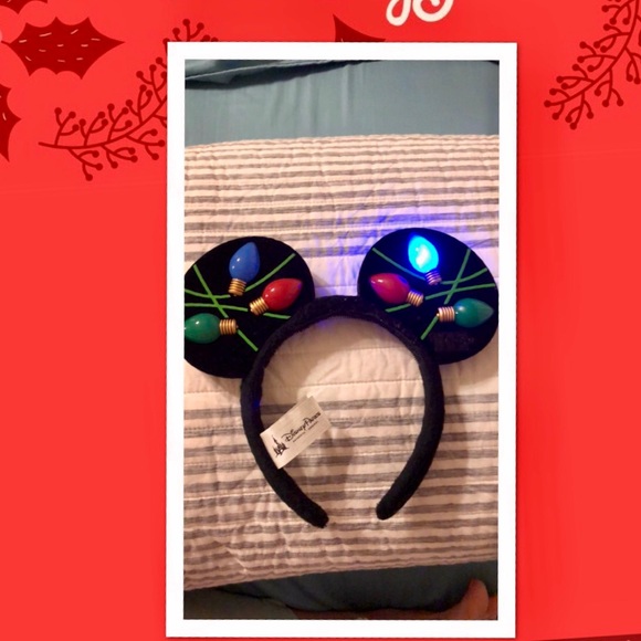 Disney Accessories - Disney authentic light up Christmas Ear’s